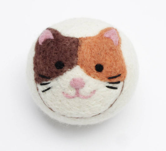 Cats - Eco Wool Dryer Balls : Calico Cat