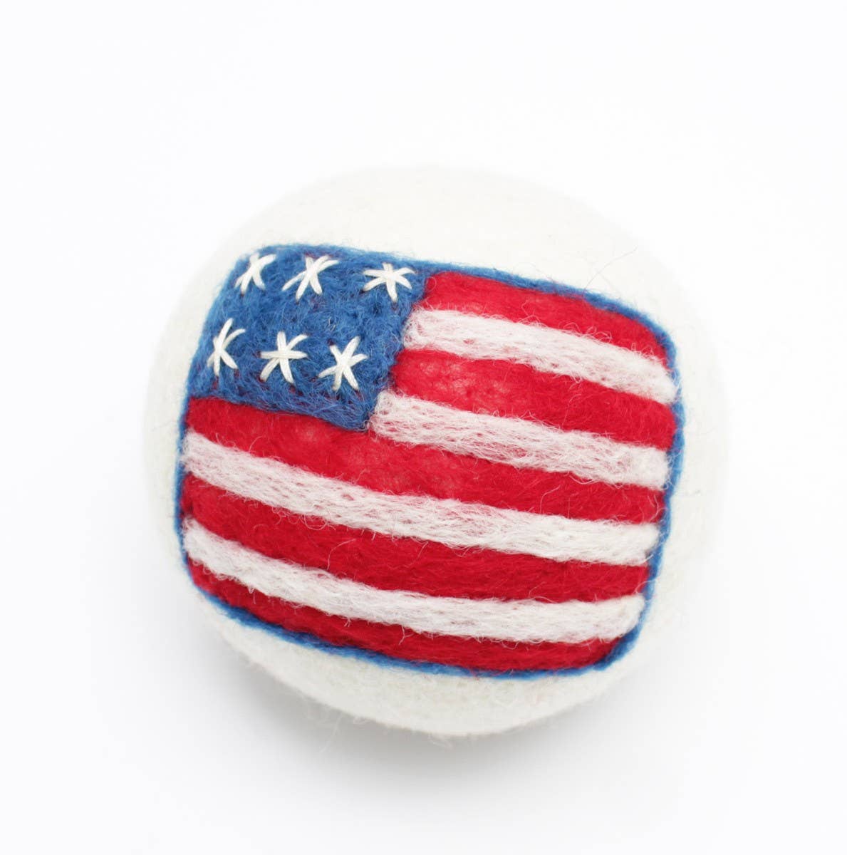 U.S. Flags - Eco Wool Dryer Balls : 6 Stars